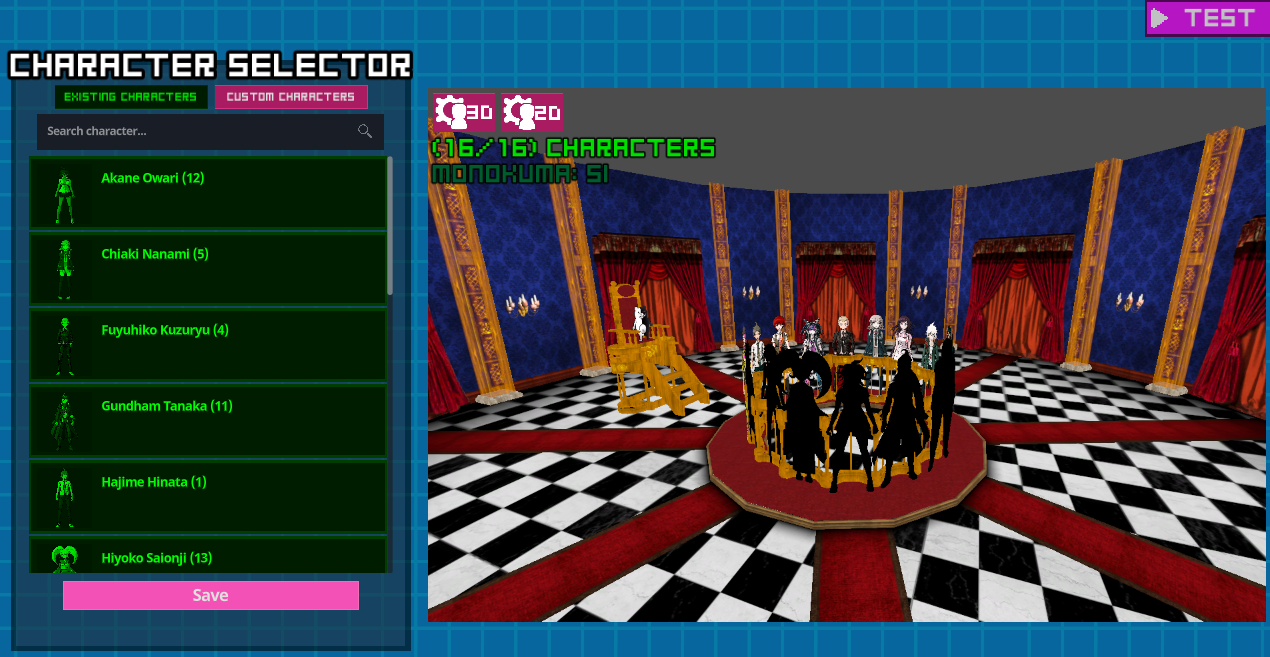 Character Selector